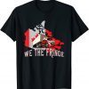 Freedom Convoy 2022 Canadian Trucker US Flag Maple Leaf Unisex T-Shirt