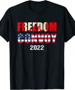 Canada Freedom Convoy 2022 Support Canadian Truckers Gift T-Shirt