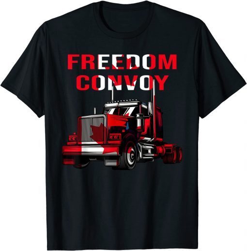 Canada Truck Freedom Convoy Canadian Trucker Rule Ottawa Gift Shirt