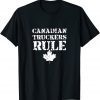 Canadian Truckers Rule Freedom Convoy 2022 Gift Shirt