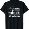 Contemporary WORSHIP Music (Easter Church Guitar) Unisex Shirt