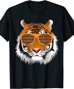 Cool Tiger Striped Animal Theme Party T-Shirt