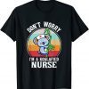 Don't Worry I'm A Koalafied Nurse Koala Nurse Retro Gift Shirt