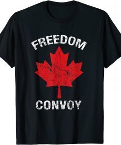 FREEDOM CONVOY 2022 CANADIAN TRUCKER RETRO VINTAGE Limited Shirt