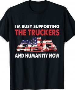 FREEDOM CONVOY 2022 Canadian Truckers Support Gift Shirt