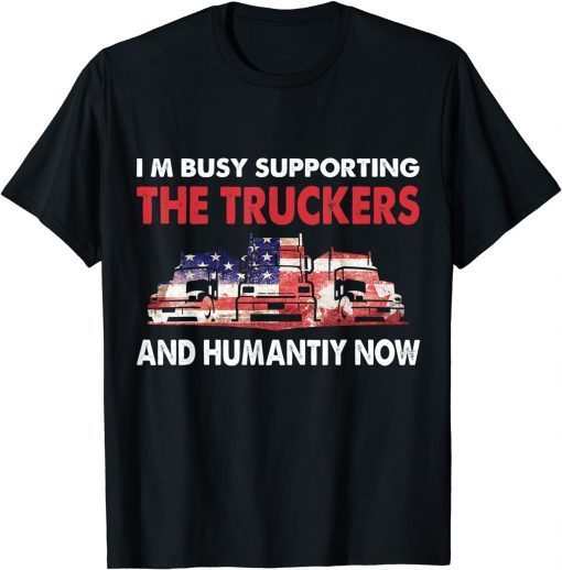 FREEDOM CONVOY 2022 Canadian Truckers Support Gift Shirt