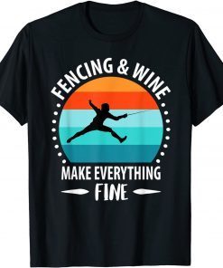 Fencing Fencing Martial Arts Sword Combat Fencing Sports Degen Unisex Shirt