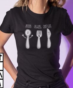 Fork Spoon Knife What Color Is My Unisex Shirt