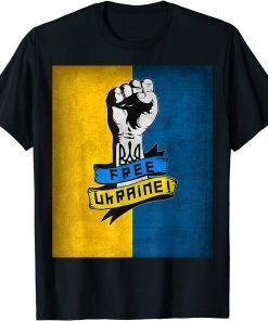 Free Ukraine I Stand With Ukraine Pray For Ukraine T-Shirt