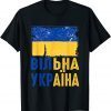 Free Ukraine Stand With Ukraine Pray For Ukraine LOVE Unisex Shirt