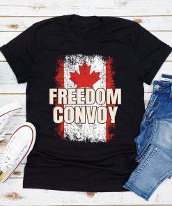 Freedom Convoy 2022 , Canadian Flag Limited Shirt