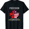 Freedom Convoy 2022 Canadian Trucker Maple Leaf Gift Shirt