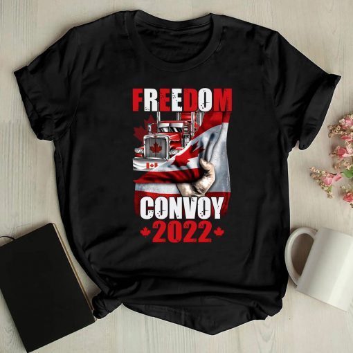 Freedom Convoy 2022 Flag Canada Gift Shirt