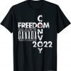 Freedom Convoy 2022 Make Canada Great Again Support Truckers Gift Shirt