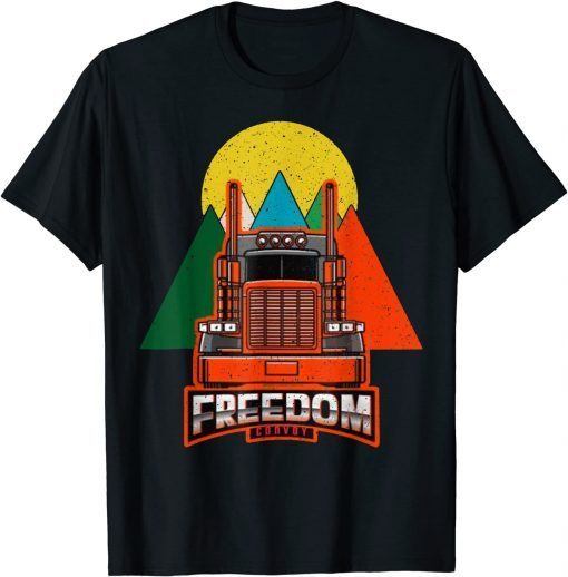 Freedom Convoy 2022 Support Canada Trucker Convoy Gift Shirt