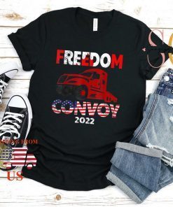 Freedom Convoy 2022 Support Canadian Truckers Mandate Truck Gift Shirt