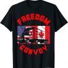 Freedom Convoy 2022 Support Canadian Truckers Mandate Truck Limited Shirt