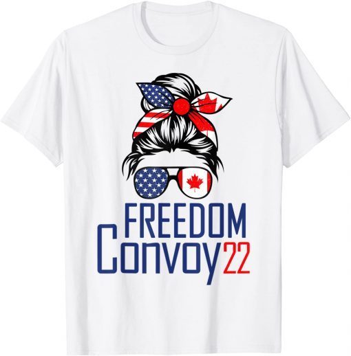 Freedom Convoy 2022 Supporter I Support Canadian Truckers Unisex Shirt