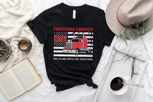 Freedom Convoy Canadian Freedom Support Truckers Gift shirt