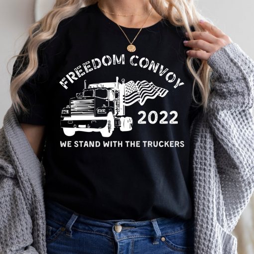 Freedom Convoy Protest Trucker Gift Shirt