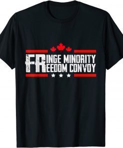 Fringe Minority freedom convoy canada truckers 2022 Unisex Shirt