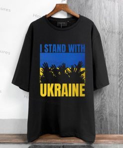 Fuck Putin Stop Ukraine Wars I Stand With Ukraine Flag Unisex Shirt