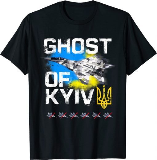 GHOST OF KYIV Ukraine Fighter Jet Classic Shirt