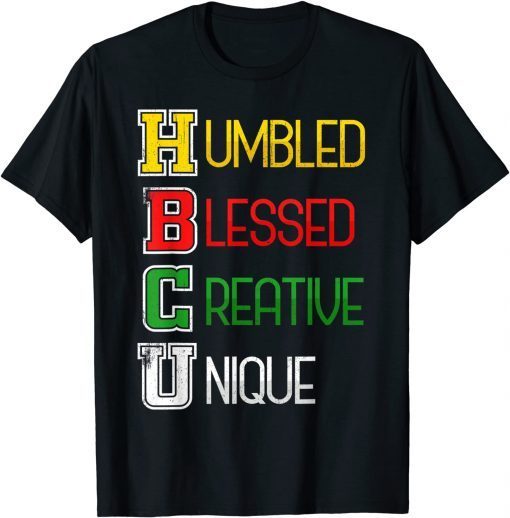 HBCU Schools Matter Black History Month College T-Shirt