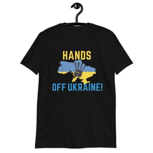 Hands Off Ukraine Pray For Ukraine Ukrainian Flag shirt