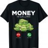 Hustle Hundred Dollar Bill Money Calling 100 Bills Classic Shirt