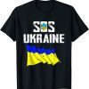 I Stand With Ukraine Flag - Support Free Ukraine Sos Ukraine Limited Shirt