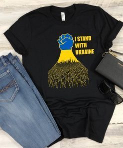 I Stand With Ukraine No War In Ukraine Ukrainian Flag Limited Shirt