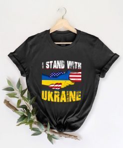 I Stand With Ukraine No War Ukraine Flag Classic Shirt