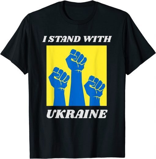 I Stand With Ukraine Pray For Ukraine Support Ukraine Classic Shirt