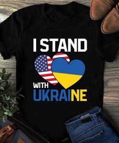 I Stand With Ukraine, Support Ukraine, Ukraine Strong, Pray For Ukraine Limited Shirt