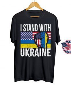 I Stand With Ukraine Ukrainian Flag Lover Support Ukraine Gift Shirt