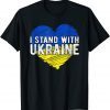 Free Ukraine I Stand With Ukraine, Ukrainian Flag, Support Ukraine Tee Shirt