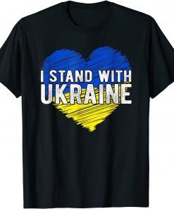 Free Ukraine I Stand With Ukraine, Ukrainian Flag, Support Ukraine Tee Shirt