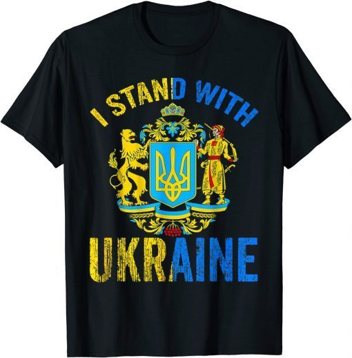 I Stand With Ukraine Ukrainian Lover support 2022 Unisex Shirt