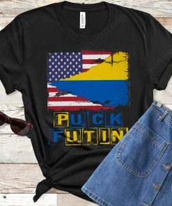 I Stand With Ukraine Ukrainian lover Puck Futin Classic Shirt