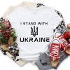 I Stand with Ukraine I am with Ukraine Free Ukraine Gift Shirt