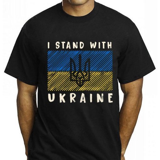 I Stand with Ukraine Stay Strong ukraine Pray For Ukraine Classic Shirt