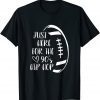 Im Just Here For The 90's Hip Hop Football Unisex Shirt