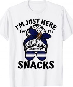 I'm Just Here For The Snacks For Women Football Gameday Fans Classic Shirt