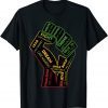 Inspiring Black Leaders Power Fist Hand Black History Month Classic T-Shirt