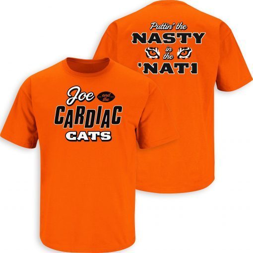 Joe and the Cardiac Cats Cincinnati Football Limited Shirt