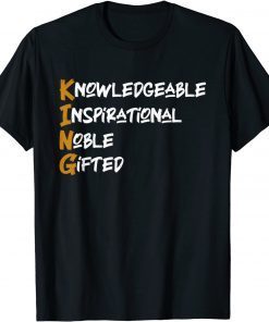 Knowledgeable Inspirational Noble Gifted Unisex Shirt