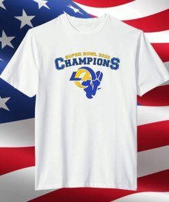 LA Rams Champions Super Bowl LVI Shirt