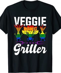 LGBT Veggie Vegetable Lover BBQ Limited T-Shirt
