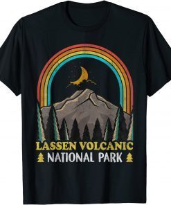 Lassen Volcanic National Park Vintage 70s 80s Camping Unisex Shirt